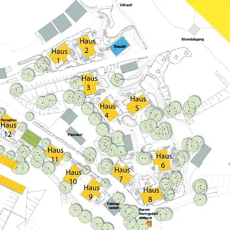 Apartmán Duenenhaeuser Unserusedomde Ca80qm Mit Privater Sauna Und Kamin Parkplatz Direkt Am 5i3 *
