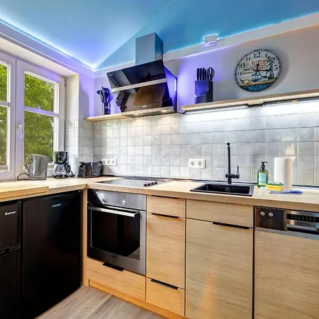 Apartmán Duenenhaeuser Unserusedomde Ca80qm Mit Privater Sauna Und Kamin Parkplatz Direkt Am 5i3 *